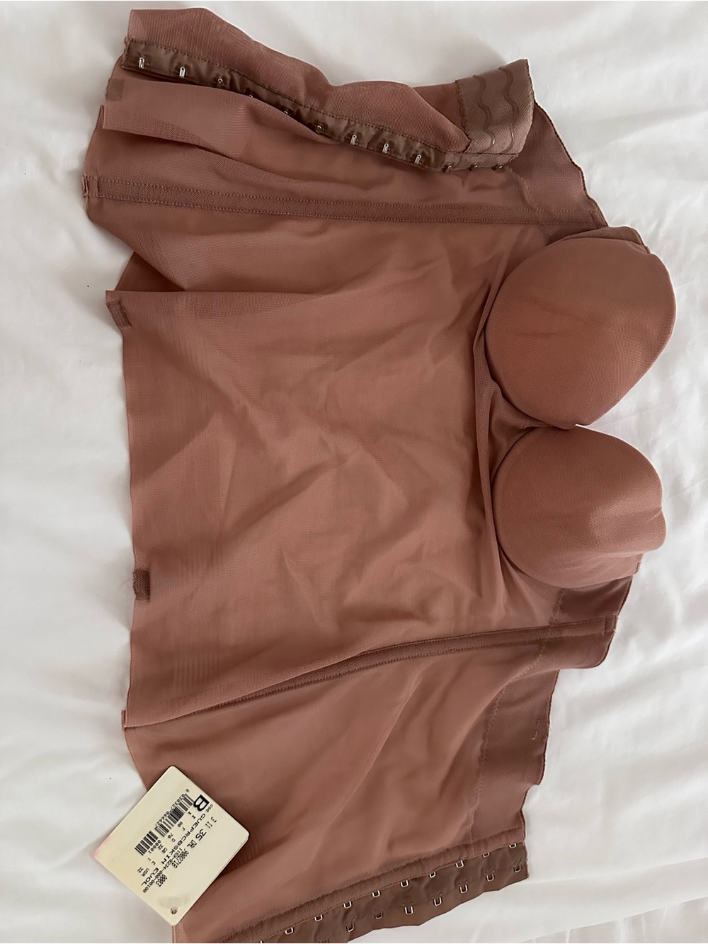 La Perla Mauve Brown Built-In Cup Shaping Slip